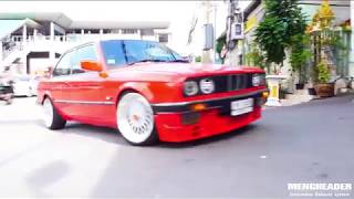 BMW e30 M20 2.0 Alpina   ● full Exhaust System ● By MENGHEADER Innovation Exhaust system®