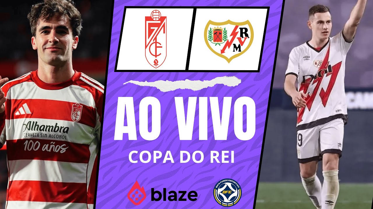 GRANADA X RAYO VALLECANO AO VIVO | COPA DO REI 2025/2026 | DIRETO DO LOS CÁRMENES | COPA DO REI