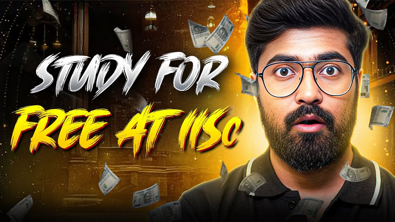 Is IISc/IISER Really FREE? 🤯 Complete Scholarship Breakdown (₹80k/Year!)