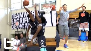 Stephen Curry REACTION To Dennis Smith Jr. Poster Dunk! Comes to Camerman For Replay