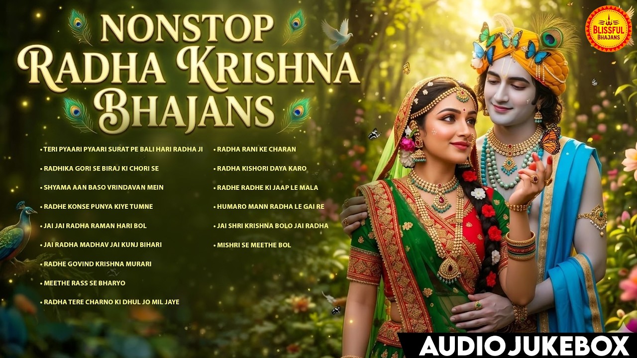 Nonstop Radha Krishna Bhajans Top 15 Krishna Bhakti Songs nonstop-radha-krishna-bhajans-top-15-krishna-bhakti-songs