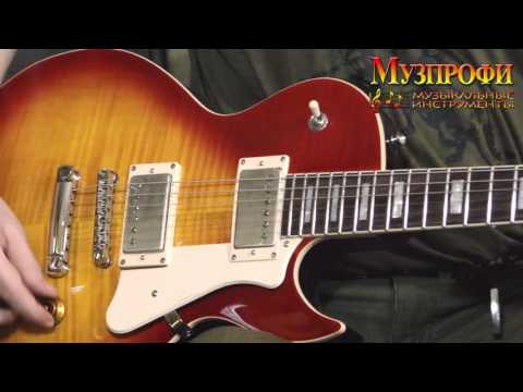 Игорь Кущев ("Сектор Газа", "Школа") Обзор гитары CORT CR250 в магазине-салоне "Музпрофи"