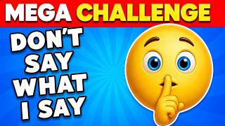 9% FAIL This Challenge! 😱Avoid Saying The Same Answer As Me 😈