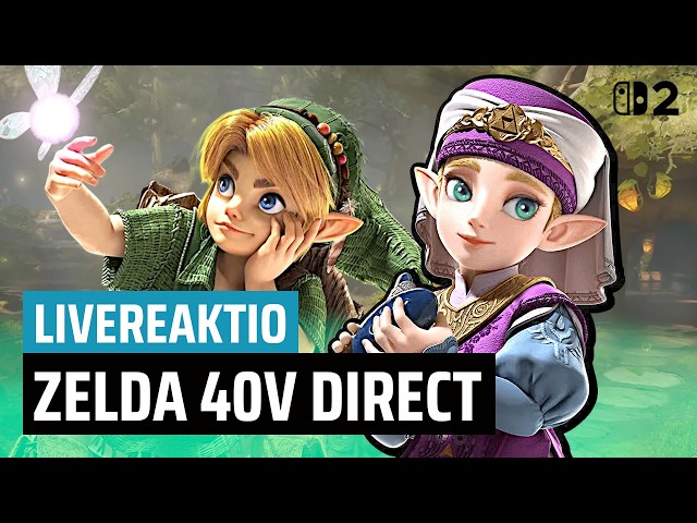 Ensireaktiot Zeldan 40v Nintendo Directiin!