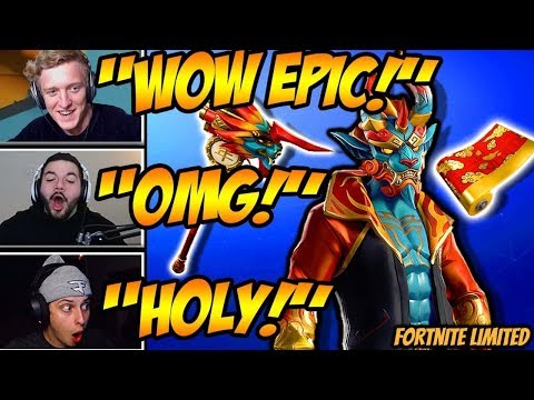 Fortnite Golden Clouds Wrap - streamers react to new firewalker skin golden clouds wrap