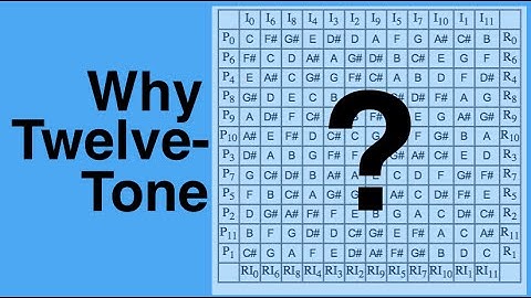 Why Twelve-Tone?
