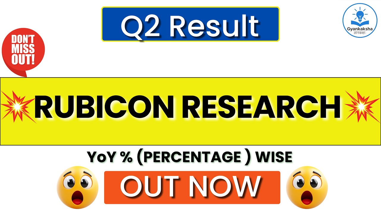 Rubicon Research Q2 Results 2025 | Rubicon Result Today | Rubicon Share Latest News 