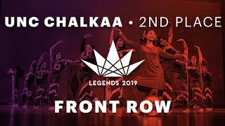 [Second Place] UNC Chalkaa | 2019 LEGENDS Bollywood Dance | [@VIBRVNCY Front Row] HD