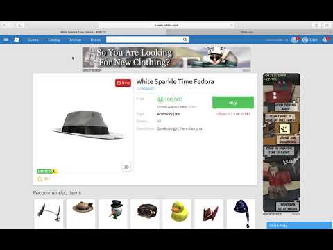 A Fan Gave Me A Bluesteel Fedora - roblox item analysis sparkle time fedora by cytheur