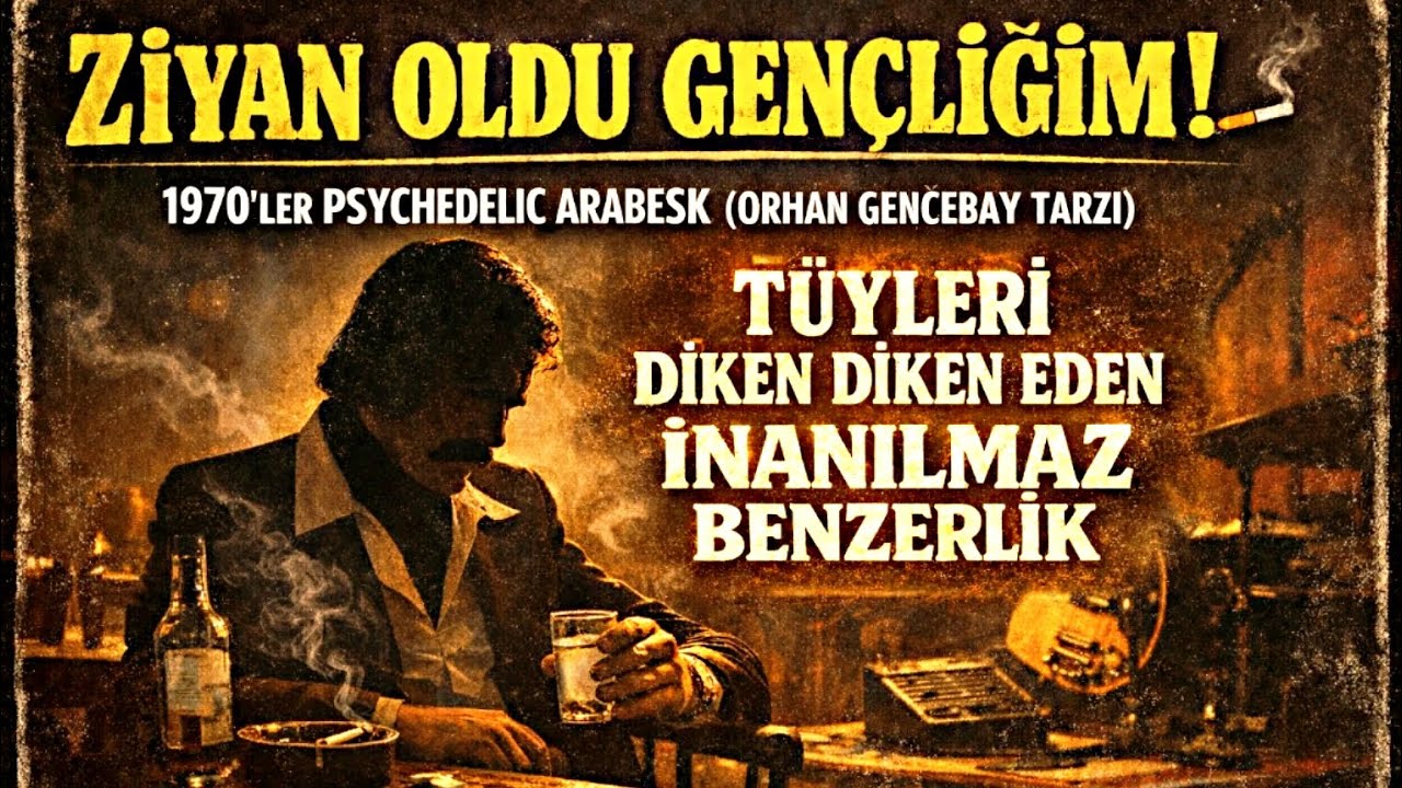 Orhan Gencebay Tarzı Arabesk | Ziyan Oldu Gençliğim | Tüyleri Diken Diken Eden İnanılmaz Benzerlik