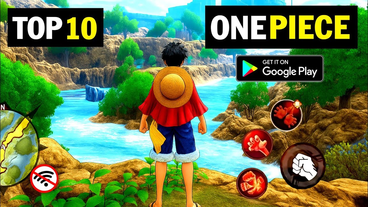 Top 10 Best ONE PIECE Games For Android In 2025 | High Graphics (Online/Offline)