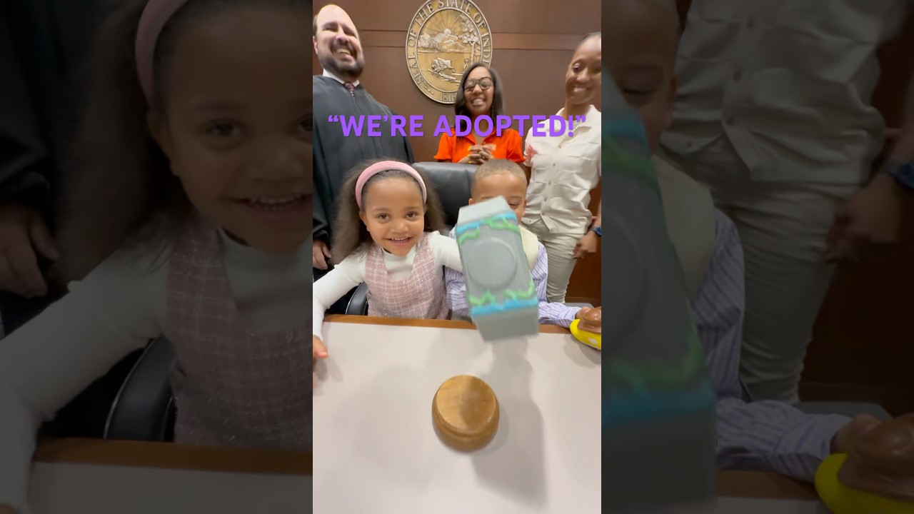 “WE’RE ADOPTED!” 