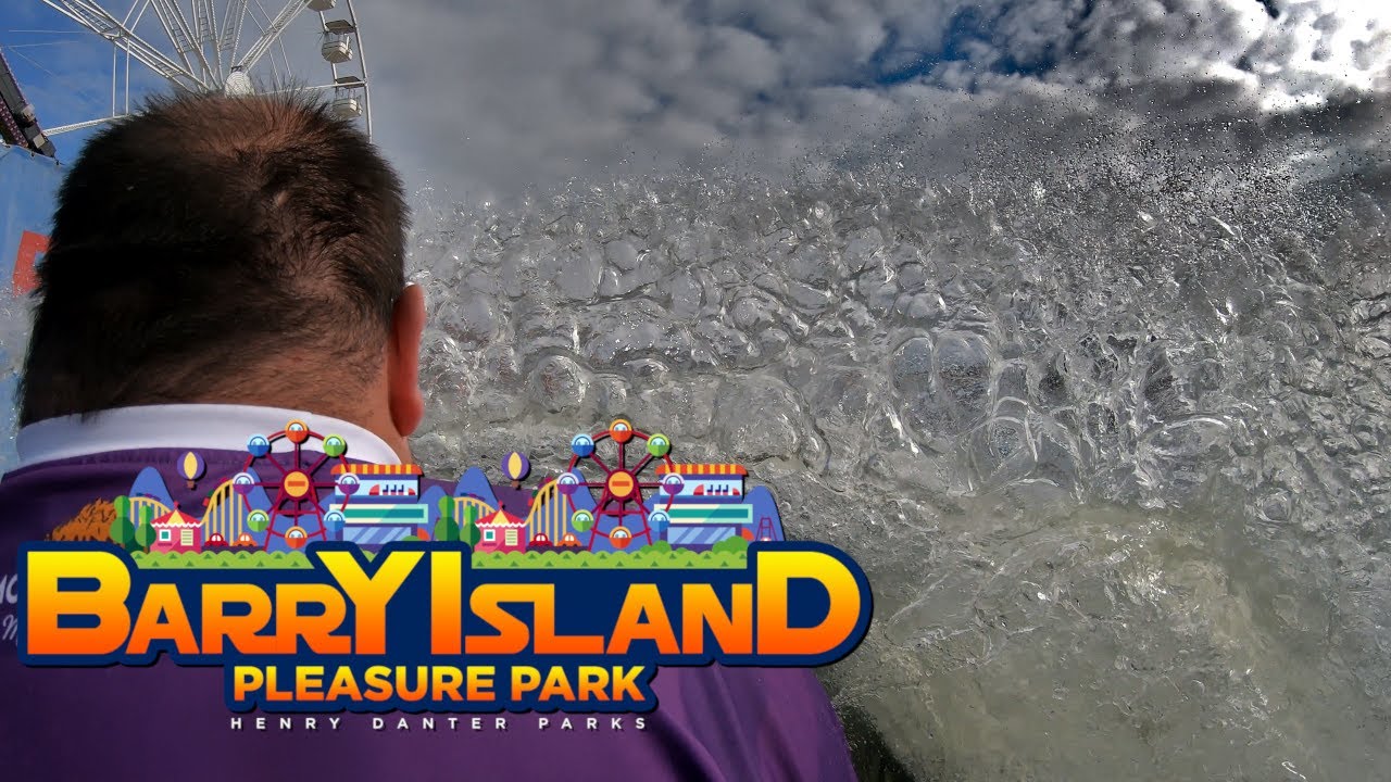 Mildly Moist on Barry Island's Log Flume! | On-Ride POV 4K