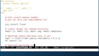Python Tutorial - Flask Boilerplate Project