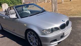 2003 BMW e46 330I Sport Convertible 6 speed Man 62k 2 Owner For Sale
