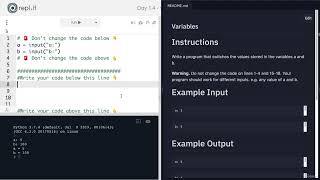 014 Interactive Coding Exercise Variables Profile
