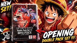 ONE PIECE Card Game: The Time of Battle Double Pack Set 11 Opening | No Commentary + Relaxing Music screenshot 4