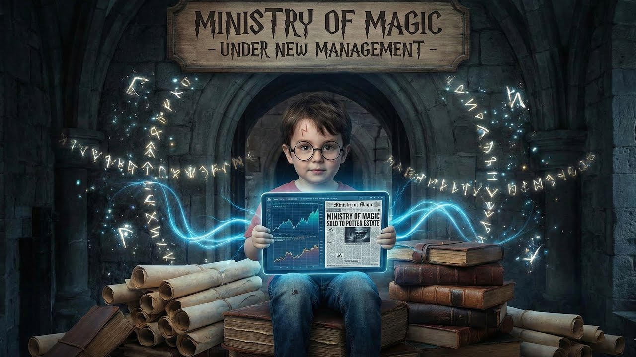 What If Harry Relived His Life From Age 3 And Used Future Stock Market Knowledge To Buy The Ministry