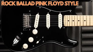 Video thumbnail of "Pink Floyd style Rock Ballad Backing Track In C 65 Bpm"