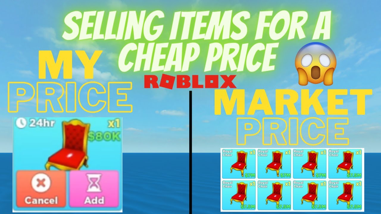 Selling Limited Items For Very Cheap My Restaurant Roblox Youtube - how to sell items in roblox my restaurant