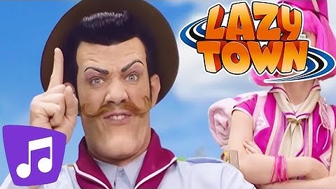 Lazy Town | Lazy Scouts | Music Video | Kids Karaoke