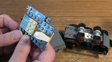Building Lego Creator Crocodile Locomotive SET 10277 PART 4 4K