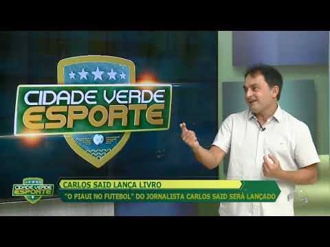 "O Piaui no futebol" do jornalista Carlos Said será lançado hoje