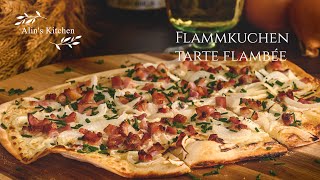 Flammkuchen - Tarte flambée by Nuran Gelici 155 views 1 year ago 5 minutes, 41 seconds