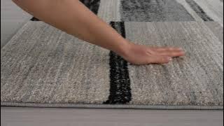 SYDNEY RUGS ONLINE. Beantown Line Grey Rug www.SydneyRugsOnline.com.au