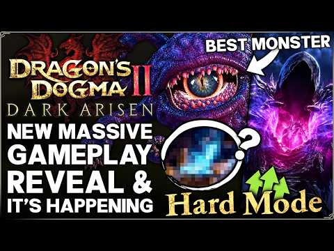 Dragon's Dogma 2 Dark Arisen BIGGEST Reveal Yet - New Monsters, Hard Mode Details & More - Gameplay!
