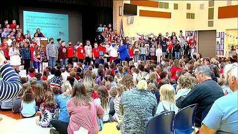 'It's greatly appreciated,' Ridgeway Elementary honors veterans during assembly