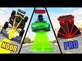 NOOB vs PRO vs HACKER #37 - Beamng drive