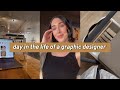 DAY IN THE LIFE OF A GRAPHIC DESIGNER | client calls and logo designing