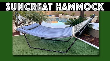 Suncreat Heavy Duty Hanging Hammock Review