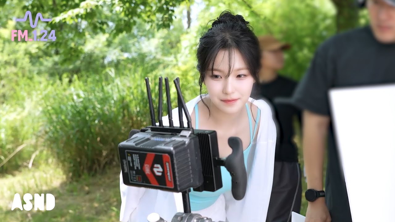 fromis_9 - ジホン：ハイタイのポラポ＆アイスガイ (CF撮影ビハインド