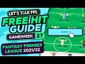 FPL FREE HIT GUIDE GAMEWEEK 27 | Fantasy Premier League tips 2021/22