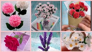 Ideas de Flores con papel para decorar | Ideas of flower with paper decorate | Manualidades RPL