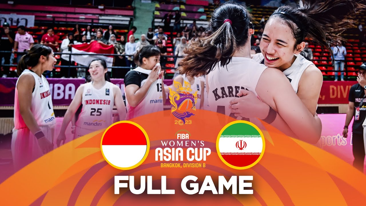 FINAL: Indonesia v Iran | Full Basketball Game | FIBA Women's Asia Cup 2023
