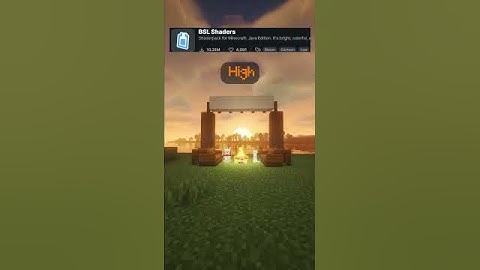 BEST High Performance  Minecraft Shaders for POTATO PCS🤯