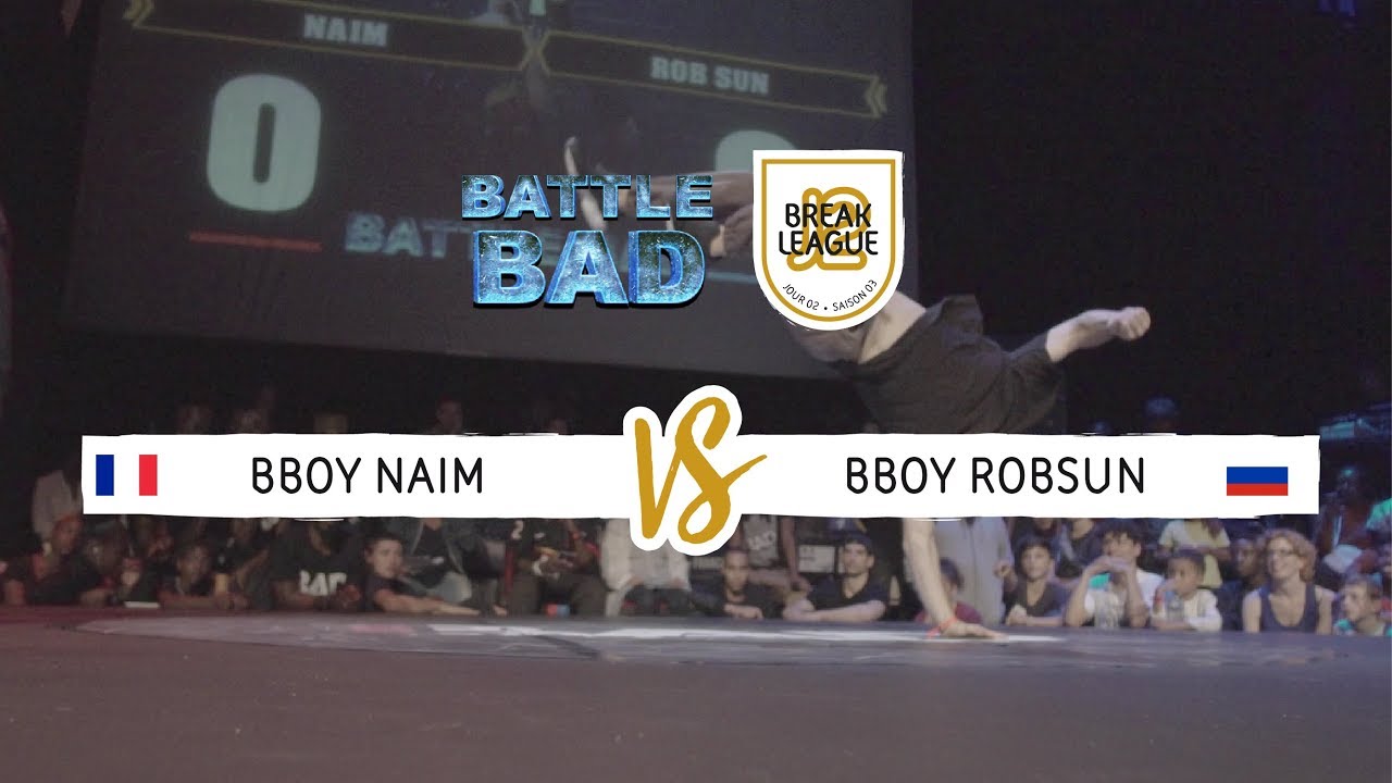 red bull bc one 2019 final Naim vs Robsun | TOP16 | BATTLE BAD 2018