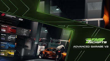 Fast Scripts Advanced Garage FiveM [ESX / QBCore / QBox]
