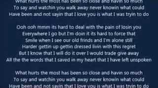 Austin Mahone - What Hurts The Most (originally by Mark Wills) (LYRICS)