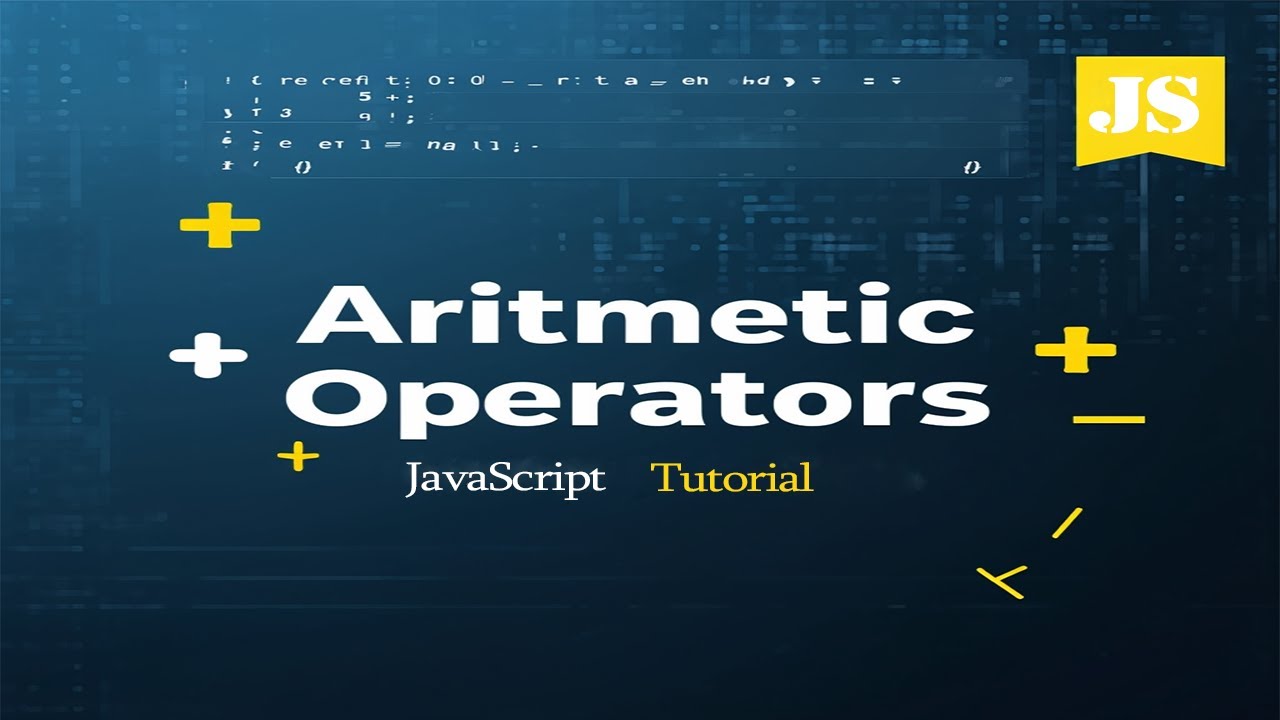 Arithmetic Operators in JavaScript - YouTube