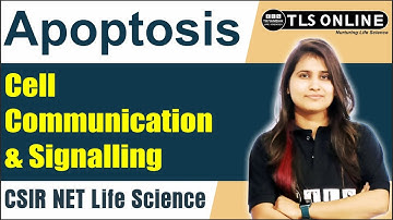 Apoptosis I Cell Communication & Signalling | CSIR NET Life Sciences | Shruti Shukla I