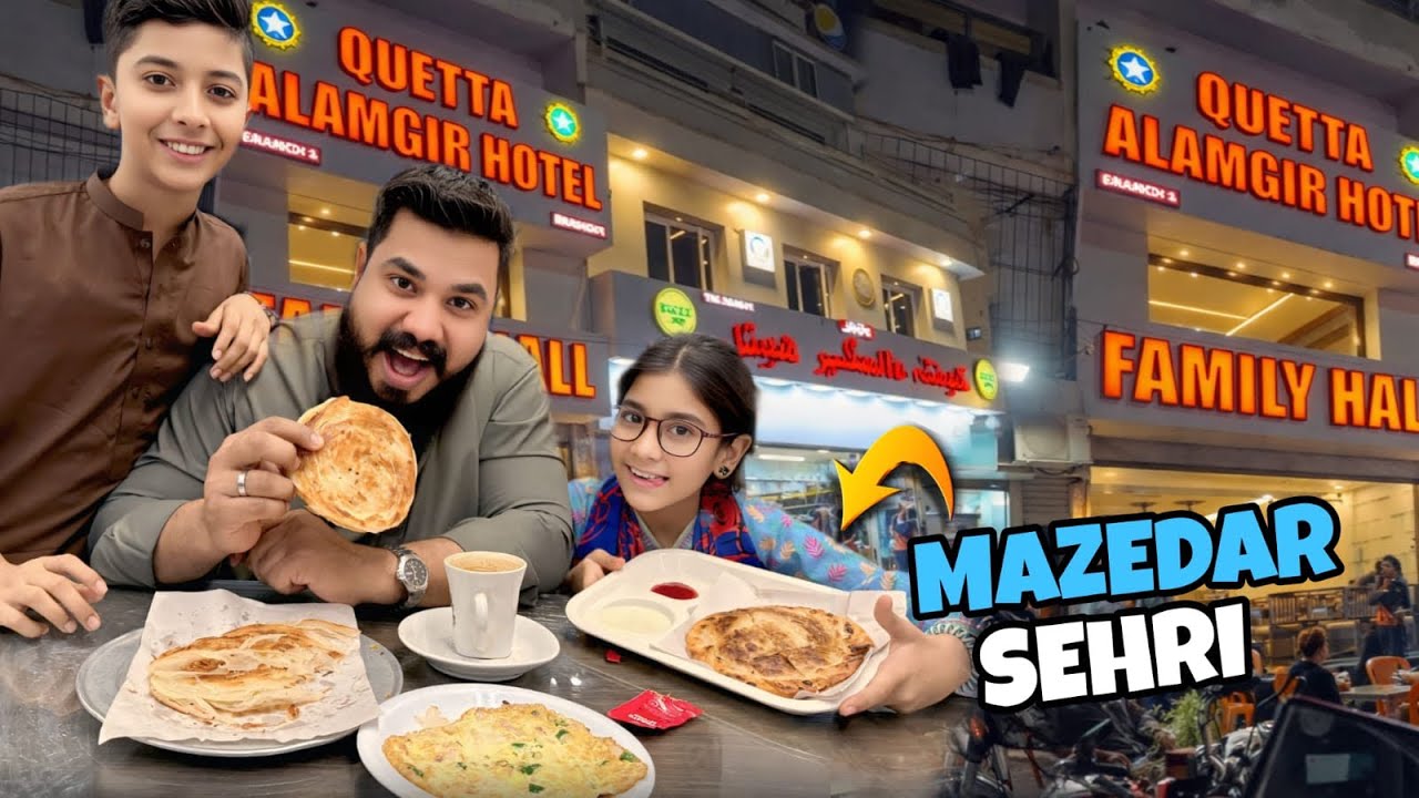 Mazeedar Sehri Night || Trying The Best Sehri Spots in Karachi Pakistan Sehri & Iftari Routine Vlog 