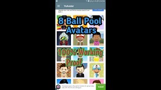 How to get free 8 Ball Avatars || Working 2018 || YoAvatar || SK The Tech Guy screenshot 3