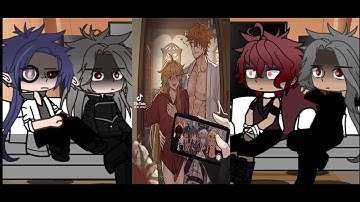 Dark fall react to Leon as aether //itsfunneh-san//