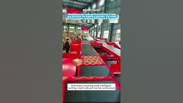 Weighing scan code sorting machine to help you optimize the logistics process,improve efficiency
