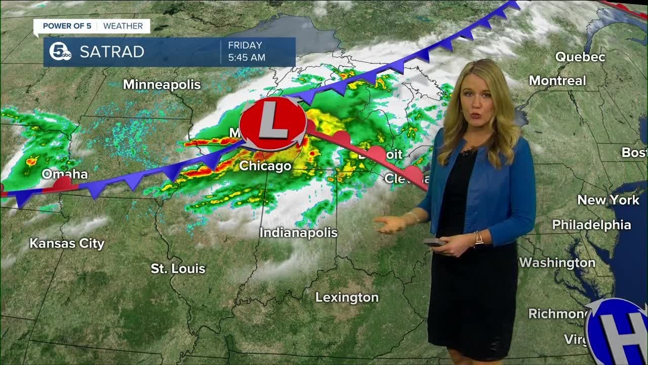 Power of 5 weather tracking severe storms Friday - YouTube