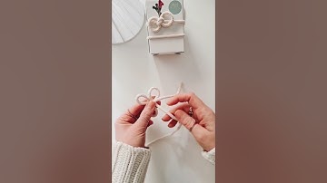 Make the most weird macrame bow knot🎀 #macrametutorial #macrame #μακραμε